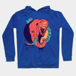 Retro Triad Royal Elephant Hoodie